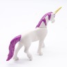 Playmobil 40841 Grande Licorne Blanche et Violette un peu sale