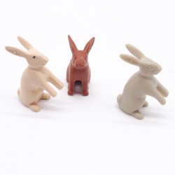 Playmobil 40862 Lot de 3 Lapins