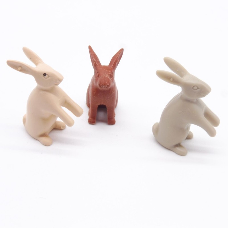 Playmobil 40862 Lot de 3 Lapins
