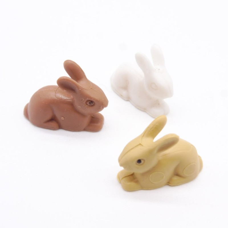 Playmobil 40864 Lot de 3 Lapins