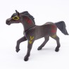 Playmobil 40878 Cheval Marron Pur Sang 3eme Génération Indien
