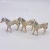Playmobil 40891 Lot de 3 Chevaux Blancs 2eme Génération Jaunis Sales