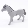 Playmobil 40902 Cheval Gris 2eme Génération avec Crinière Grise