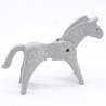 Playmobil 40910 Cheval 1ere Génération Gris et Blanc bon état