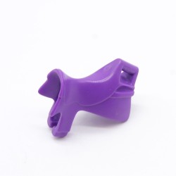 Playmobil 40920 Selle Mauve avec Poignée Cheval 1ere ou 2eme Génération