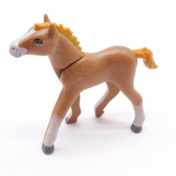 Playmobil 40949 Poulain Marron et Caramel Pattes Blanches