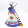 Playmobil 40962 Tipi Indien 5247 Complet état correct