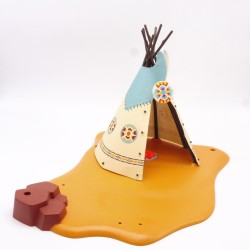 Playmobil 40964 Tipi Indien 4012 sur socle Petite Casse