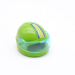 Playmobil 28826 Casque de Moto Vert UVEX avec Carreau Bleu