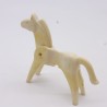 Playmobil 3883 Cheval Blanc 1ere Génération sale et jauni
