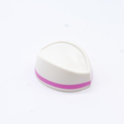 Playmobil 31778 Chapeau de Serveuse Blanc et Rose