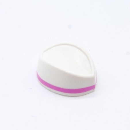 Playmobil 31778 Chapeau de Serveuse Blanc et Rose