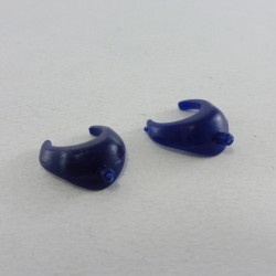 Playmobil 26446 Playmobil Lot of 2 Dark Blue Breathless Respiratory Masks