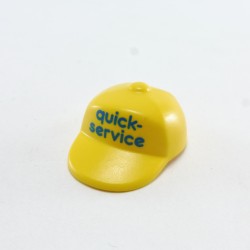 Playmobil 2506 Casquette Jaune Adulte QUICK SERVICE