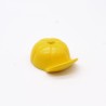 Playmobil 31078 Casquette Adulte Jaune Bord Relevé