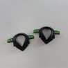 Playmobil 26542 Lot de 2 Cols Noirs Officier Police