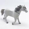 Playmobil 4803 Cheval 3eme Génération Gris avec Crinière Grise