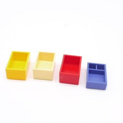 Playmobil 40992 Lot de 4 Petites Caisses