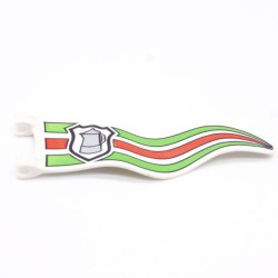 Playmobil 41018 Drapeau Blanc Rouge Vert