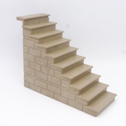 Playmobil 41046 Grand Escalier en Pierre Château Médiéval Léger Jaunissement