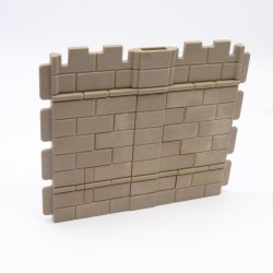 Playmobil 41051 Mur Gris Large Destructible Explosion Steck Médiéval Léger Jaunissement