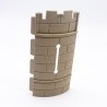 Playmobil 41054 Mur Gris Arrondi Médiéval 3123 3274 3665 3666 3888 4063 Léger Jaunissement