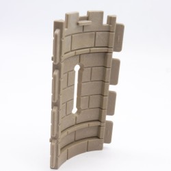 Playmobil 41054 Mur Gris Arrondi Médiéval 3123 3274 3665 3666 3888 4063 Léger Jaunissement