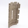 Playmobil 41054 Mur Gris Arrondi Médiéval 3123 3274 3665 3666 3888 4063 Léger Jaunissement