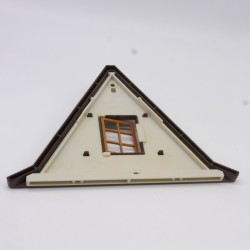 Playmobil 41057 Façade de Toit Triangle Blanc Steck Médiéval Jaunissement