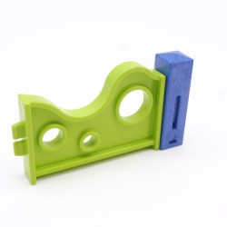 Playmobil 41104 Petite Barrière Verte et Poteau Bleu 6669 6670