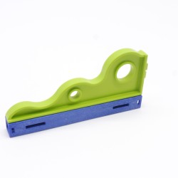 Playmobil 41105 Grande Barrière Verte et Poteau Bleu 6669 6670
