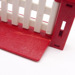 Playmobil 41106 Portillon Blanc et Rouge Foncé 5529 Cassé