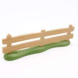 Playmobil 41110 Barrière Beige avec Sol en Herbe 4188 4207 5004 5227 5877 5935 6811
