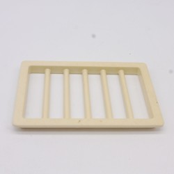 Playmobil 41125 Grande Barrière Fenêtre Porte Remorque Fauve Cirque 3514 Jaunissement