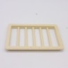 Playmobil 41125 Grande Barrière Fenêtre Porte Remorque Fauve Cirque 3514 Jaunissement