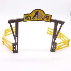 Playmobil 41129 Entrée et Barrières école équitation 3436