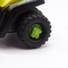 Playmobil 41139 Quad Jaune et Noir 4427 Jantes Arrières Abimées