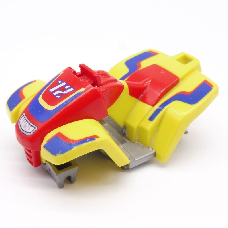 Playmobil 41141 Corps de Quad Jaune et Rouge 4425 sans roues