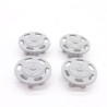 Playmobil 41144 Lot de 4 Enjoliveurs de Roue Gris