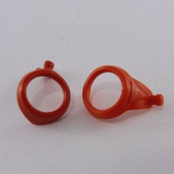Playmobil 24505 Playmobil Set of 2 Orange Cols with Picot for Weapon