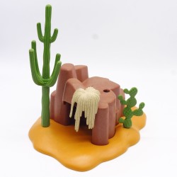 Playmobil 41207 Décor Western avec Rocher et Cactus 3815