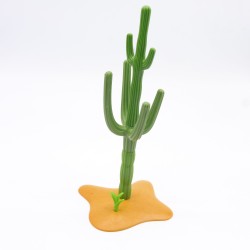 Playmobil 41211 Grand Cactus Décor Western Socle Orange