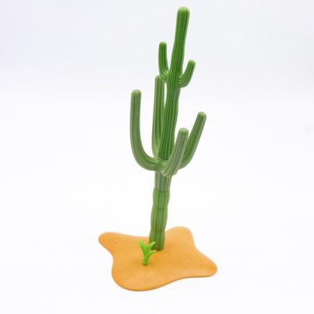 Playmobil 41211 Grand Cactus Décor Western Socle Orange