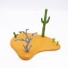 Playmobil 41212 Décor Western Cactus Arbre Mort Socle Orange