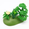 Playmobil 41236 Petite Plaque d'Herbe avec Plantes et Fleurs