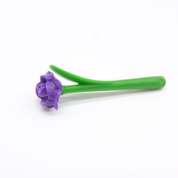 Playmobil 41242 Fleur Rose Violette avec Tige
