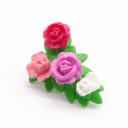 Playmobil 41249 Bouquet Plat de 4 Fleurs Roses