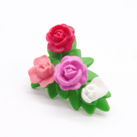 Playmobil 41249 Bouquet Plat de 4 Fleurs Roses
