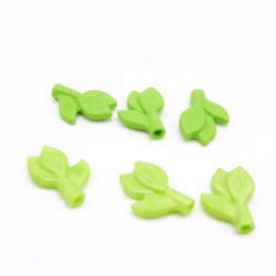 Playmobil 41283 Lot de 6 Feuilles Vertes Fourrage