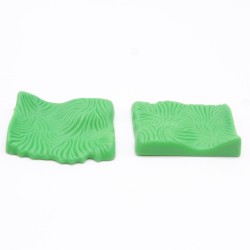 Playmobil 41284 Lot de 2 petites plaques d'herbe Fourrage